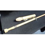 A BAMBOO QUIVER and a long blow-pipe (2)