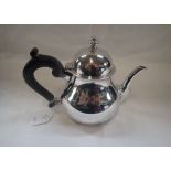 A SILVER TEAPOT approx 550gms