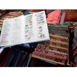 A LARGE COLLECTION OF STAMPS CONTAINED IN STOCK ALBUMS, Channel Islands and Great Britain