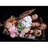 A COLLECTION OF VINTAGE DOLLS