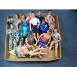 A COLLECTION OF ACTION MEN and similar figures