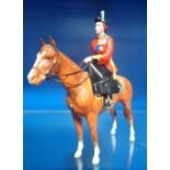 BESWICK; A STUDY OF 'HM QUEEN ELIZABETH II, Mounted in Imperial, Trooping the colour 1957'