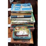 A COLLECTION OF 1950S PRACTICAL HOUSEHOLDER MAGAZINES (bound), Vintage children's books and tins