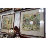 A PAIR OF 1930'S NURSERY PRINTS after B. Midderigh-Bokhorst