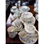 A QUANTITY OF PORTMEIRION BOTANIC GARDEN CERAMICS and Poole pottery 'Springtime' ceramics