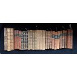 SIR WALTER SCOTT: A COLLECTION OF WORKS, some First Editions, mostly in three-volume sets