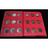 A 'COIN LIBRARY' ALBUM OF BRITISH AND WORLD COINS AND TOKENS