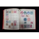 A LATE VICTORIAN STAMP ALBUM