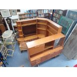 A 1960S STYLE TEAK SIDEBOARD BY 'PARKER-GLIDE'