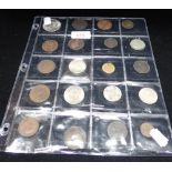 A COLLECTION OF BRITISH AND WORLD COINS AND TOKENS