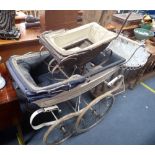 A VINTAGE MARMET PRAM