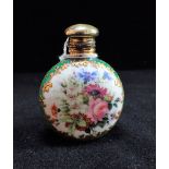 A 19TH CENTURY CONTINENTAL PERFUME BOTTLE