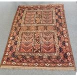 AN AFGHAN HATCHLI STYLE RUG