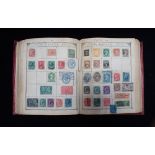 A LATE VICTORIAN STAMP ALBUM