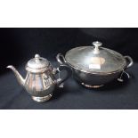 CHRISTOFLE; A SILVER PLATED TUREEN