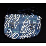 A BURBERRY STYLE BLUE 'PRORSUM' BAG