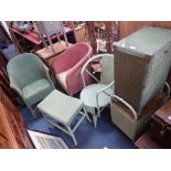 A COLLECTION OF LLOYD LOOM STYLE FURNITURE