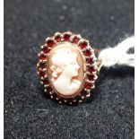 A CAMEO DRESS RING