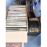 A COLLECTION OF CLASSICAL LP RECORDS, others similar and a collection of 78s
