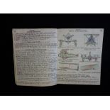 WORLD WAR II INTEREST; A HANDWRITTEN AIRCRAFT DESIGN BOOK