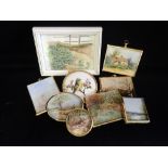 A COLLECTION OF MINIATURE PICTURES
