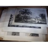 A COLLECTION OF 18TH CENTURY AND LATER TOPOGRAPHICAL ENGRAVINGS