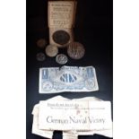 AN R.M.S. LUSITANIA MEDALLION (boxed) 1915 and similar items