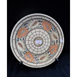 A CHARLOTTE RHEAD CHARGER, 32.5cm dia.