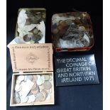 A COLLECTION OF COINS, to include "The decimal coinage of Great Britain"