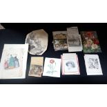 A COLLECTION OF 19TH CENTURY SMALL PRINTS, booklets and printed ephemera