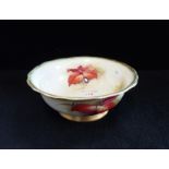 A ROYAL WORCESTER BLUSH IVORY BOWL