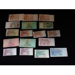 A COLLECTION OF WORLD BANKNOTES