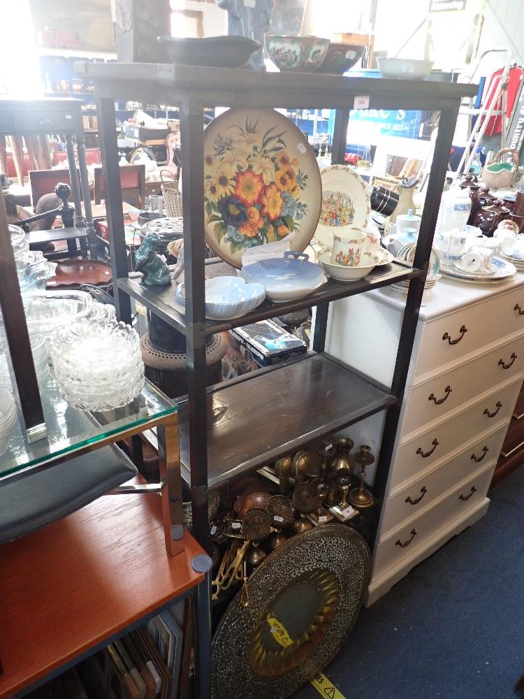 A 19TH CENTURY JAPANESE EBONISED DISPLAY STAND - Image 2 of 3