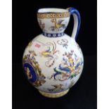 A FRENCH FAIENCE EWER