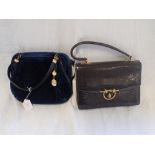 CELLERINI; AN ITALIAN LEATHER HANDBAG