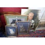 MARJORIE COX: A COLLECTION OF PASTEL CAT PORTRAITS