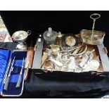 A COLLECTION OF SILVER PLATE