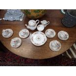 A ROYAL GRAFTON MALVERN TEA SERVICE