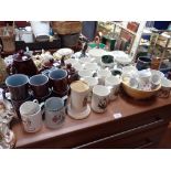 A COLLECTION OF PORTMEIRION BOTANIC GARDEN MUGS