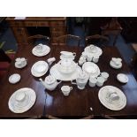 A MAYFAIR BONE CHINA DINNER SERVICE