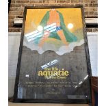 THE LIFE AQUATIC; A LARGE FILM POSTER