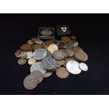 A COLLECTION OF COINS