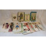 A COLLECTION OF EDWARDIAN POSTCARDS