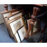 A COLLECTION OF 19TH CENTURY AND LATER WATERCOLOURS,