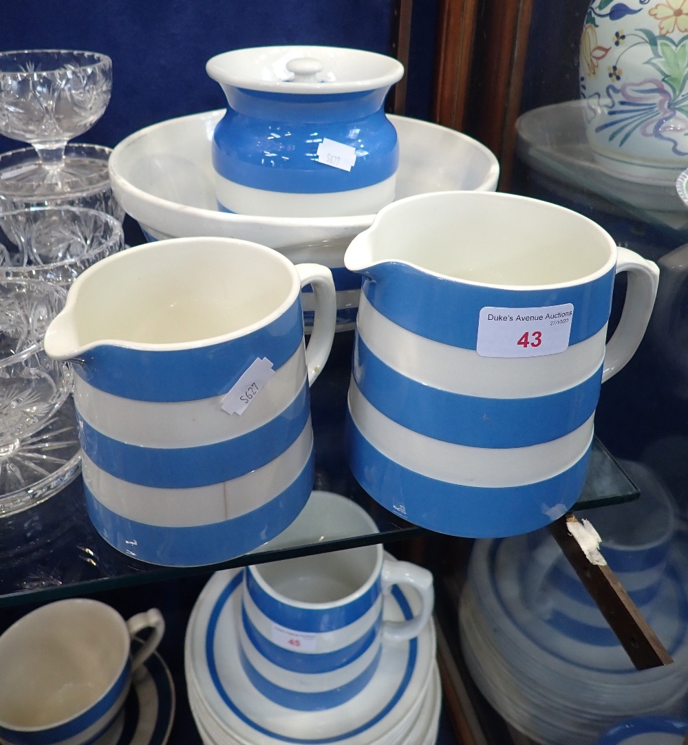 A T.G. GREEN CORNISHWARE KITCHEN STORAGE JAR