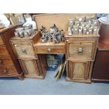 A REGENCY MAHOGANY SIDEBOARD