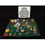 A COLLECTION OF GIRL GUIDE AND BROWNIE BADGES