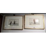 A PAIR OF MARITIME WATERCOLOURS