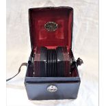 A 19TH CENTURY CONCERTINA BY 'LACHENAL & CO'