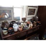 A COLLECTION OF ART POTTERY